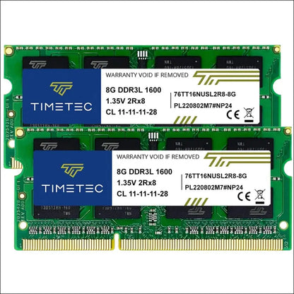 Timetec Hynix IC 8GB Compatible for Synology NAS DiskStation DS218+ DS918+ DDR3/ DDR3L 1866Mhz PC3L-14900 1.35V Non-ECC Unbuffered 204 Pin SODIMM Memory RAM (8GB)