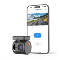 Tiny Dash Cam, KAWA 1296P QHD Mini Car Camera Dash Cam - Super Night Vision WDR / 3D DNR, 24H Parking Monitoring and G-Sensor, 2024 New Dash Cam Camera for Car, MINI 3