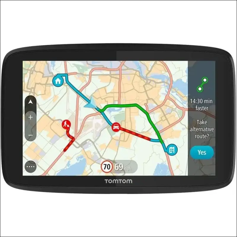 TomTom Car GPS GO 520-5 Inch World Map, Traffic, Danger Zones via Smartphone, Hands-Free Calling