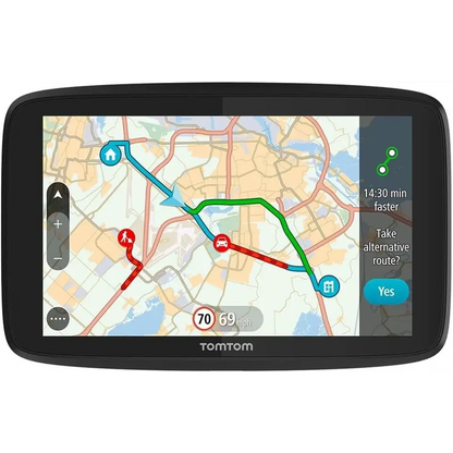 TomTom Car GPS GO 520-5 Inch World Map, Traffic, Danger Zones via Smartphone, Hands-Free Calling