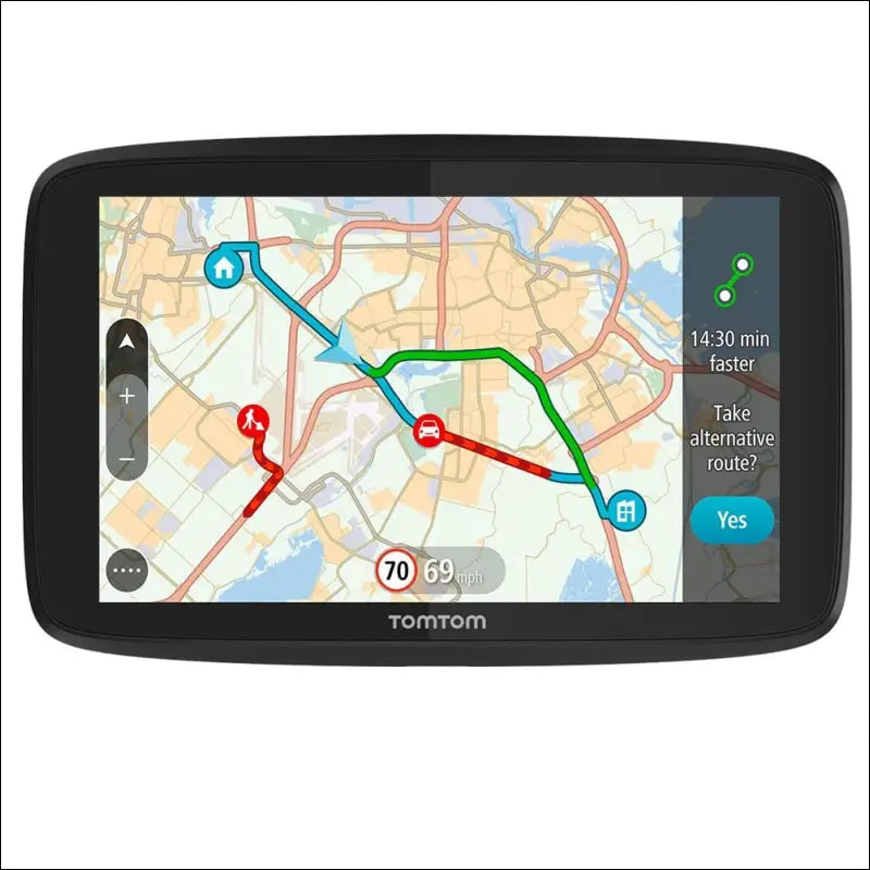 TomTom Car GPS GO 520-5 Inch World Map, Traffic, Danger Zones via Smartphone, Hands-Free Calling