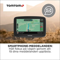 TomTom Car Sat Nav GO Classic (6 Inch, with Traffic Congestion and Speed Cam Alert Trial Thanks to TomTom Traffic, EU Maps, Updates via WiFi, Integrated Reversible Mount)