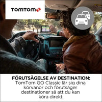 TomTom Car Sat Nav GO Classic (6 Inch, with Traffic Congestion and Speed Cam Alert Trial Thanks to TomTom Traffic, EU Maps, Updates via WiFi, Integrated Reversible Mount)