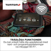 TomTom Car Sat Nav GO Classic (6 Inch, with Traffic Congestion and Speed Cam Alert Trial Thanks to TomTom Traffic, EU Maps, Updates via WiFi, Integrated Reversible Mount)