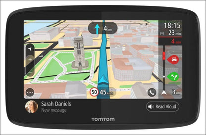 TomTom GO 620 (6 Pouces) - GPS Auto - Cartographie Monde, Trafic, Zones de Danger à Vie (via Smartphone) et Appel Mains-Libres