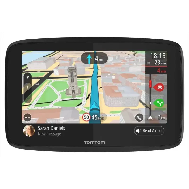 TomTom GO 620 (6 Pouces) - GPS Auto - Cartographie Monde, Trafic, Zones de Danger à Vie (via Smartphone) et Appel Mains-Libres