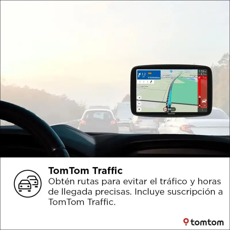 TomTom GO Navigator Car Sat Nav (Extra Large 7 Inch Display, Avoid Jams Thanks to TomTom Traffic, Maps of Europe, Wi-Fi Updates, Premium Services, Unique Magnetic Holder)