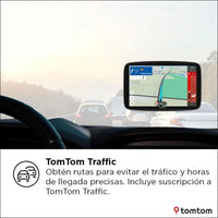 TomTom GO Navigator Car Sat Nav (Extra Large 7 Inch Display, Avoid Jams Thanks to TomTom Traffic, Maps of Europe, Wi-Fi Updates, Premium Services, Unique Magnetic Holder)