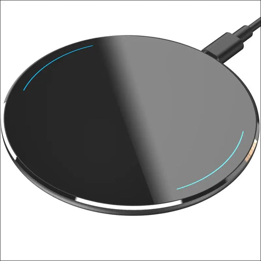 TOZO 2025 Upgraded W1 Wireless Charger 15W Max Fast Wireless Charging Pad Compatible with iPhone 15/15 Plus/15 Pro Max/14/13/SE/12 Series, Samsung Galaxy S24/S23/S22 Series (No...
