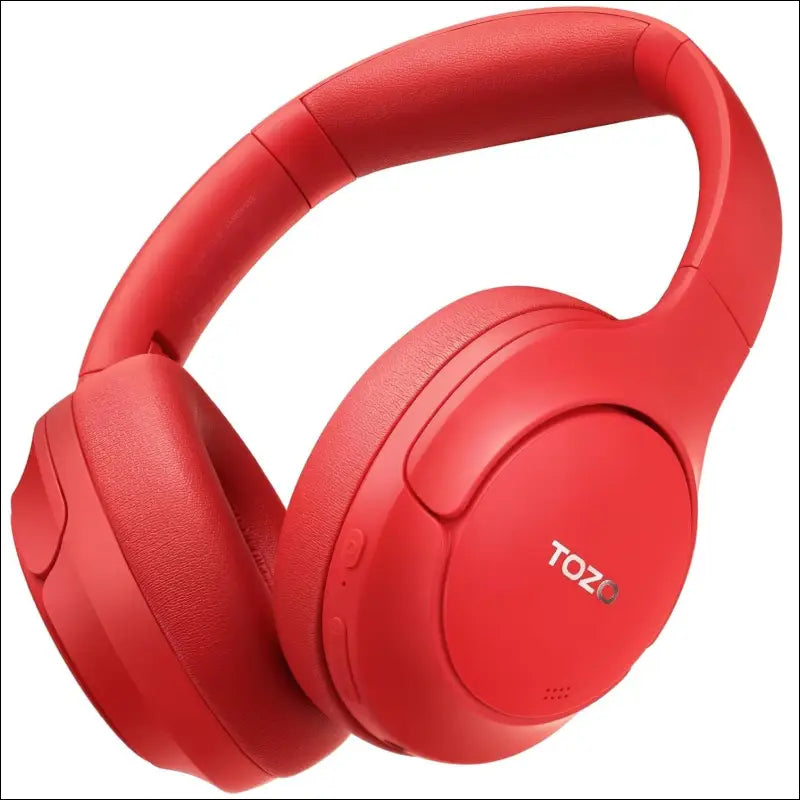 TOZO HT2 Hybrid Active Noise Cancelling Wireless Headphones, 60H Playtime Lossless Audio Over Ear Bluetooth Headphones, Hi-Res Audio Deep Bass Foldable Lightweight Headset for...