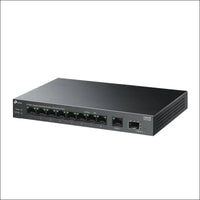 TP-Link 10-Port Gigabit Desktop Ethernet Switch with 8-Port PoE + Support Auto-negotiation 61 W PoE Budget Plug & Play