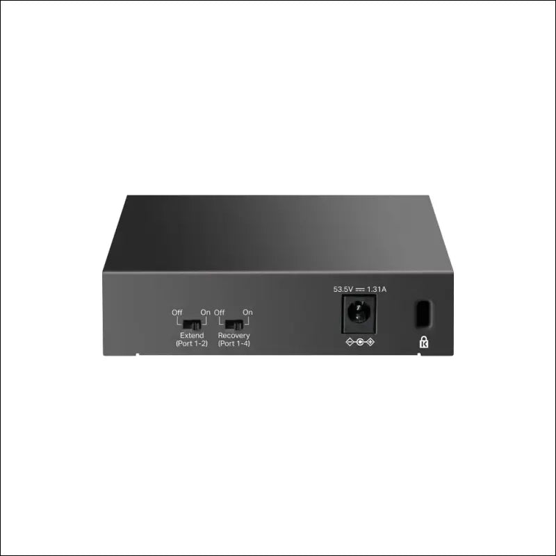 TP-Link 5-Port Gigabit Desktop Ethernet Switch with 4-Port PoE + 65 W PoE Budget PoE Auto Recovery Plug & Play Metal