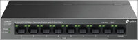 TP-Link 9-Port 10/100Mbps Desktop Ethernet Switch with 8-Port PoE + 63 W PoE Budget PoE Auto Recovery,Plug & Play Metal