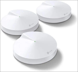 TP-Link Deco AC1300 Whole Home Mesh Wi-Fi System, Dual-Band, Seamless Roaming, Up to 510 Sqm, Connects 100+ Devices, Easy Setup, Parental Control, - Whole Home Mesh + Desktop Switch