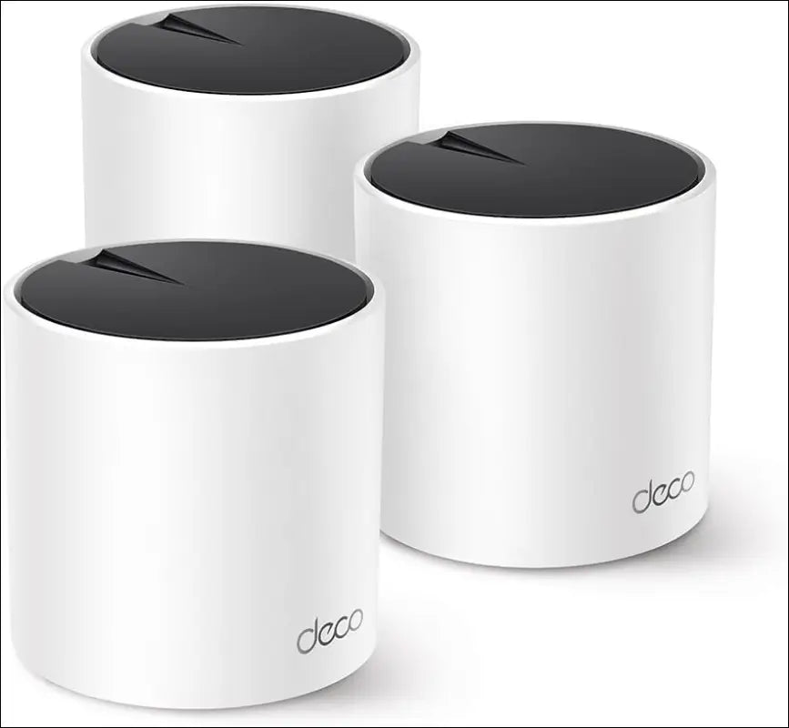 Tp-Link Deco AX3000 Whole Home Mesh Wifi 6, Dual-Band, Coverage up to 600 Sqm, 160 Mhz, 1024-QAM, Seamless AI Roaming, Homeshield Security, Gaming & Streaming, Smart Home (Deco X55(3-Pack))