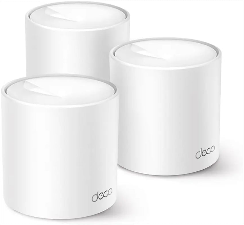 TP-Link Deco AX3000 Whole Home Mesh WiFi 6 Unit Smart Home 2× 2.5Gbps ports AI-Driven 160MHz Up to 600 Sqm HomeShield