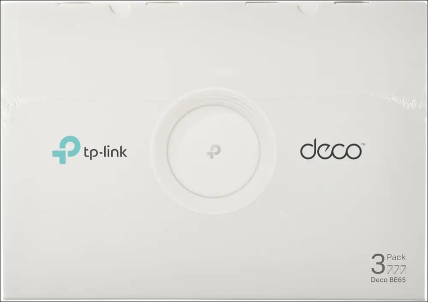 Tp-Link Deco BE11000 Tri-Band Whole Home Mesh Wifi 7, up to 11 Gbps, MLO, 320 Mhz, 6 Ghz Band, Seamless AI Roaming, Homeshield Security, Gaming & Streaming, Smart Home (Deco Be65(3-Pack))