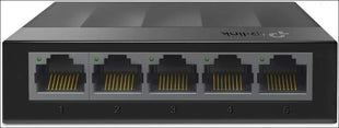 TP-Link LiteWave 5-Port Desktop Gigabit Ethernet Switch, 5× 10/100/1000Mbps RJ45 Port, Auto-MDI/MDIX, IEEE 802.3X, Plastic Case, Plug & Play,