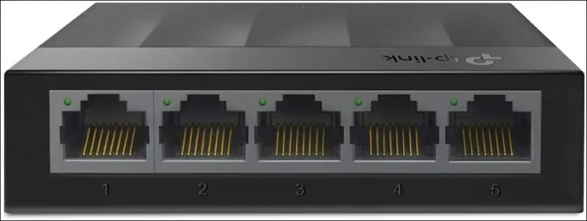 TP-Link LiteWave 5-Port Desktop Gigabit Ethernet Switch 5× 10/100/1000Mbps RJ45 Port Auto-MDI/MDIX IEEE 802.3X Plastic