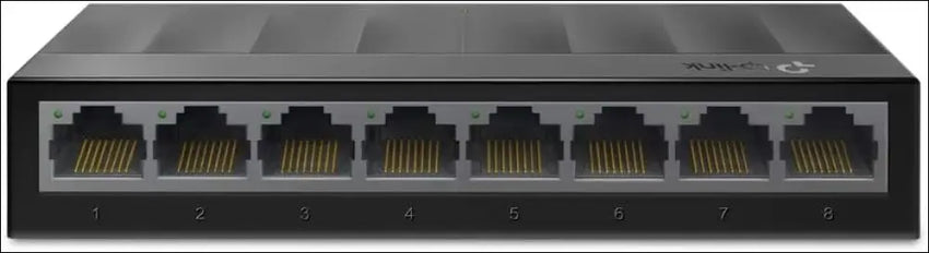 TP-Link LiteWave 8-Port Gigabit Desktop Unmanaged Switch 8× 10/100/1000Mbps ports Gigabit Ethernet Auto-MDI/MDIX
