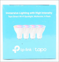 TP-Link Tapo Smart Wi-Fi Spotlight, Multicolour, Tunable White - GU10, 3.7W, No Hub Required, Compatible with Alexa and Google Home, Remote Control, Energy Class A+ (Tapo...