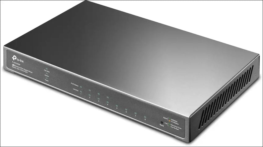 TP-Link TL-SG2008P JetStream 8-Port Gigabit Smart Switch with 4-Port PoE + - simple