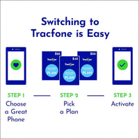 Tracfone | Motorola Moto g Play 2024 | Locked | 64GB | 5000mAh Battery | 50MP Quad Pixel Camera | 6.5-in. HD+ 90Hz Display | Sapphire Blue