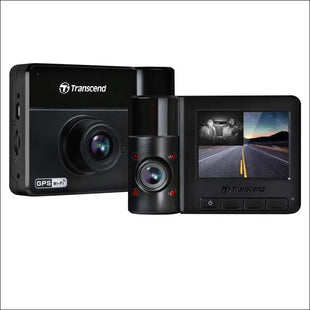 Transcend DrivePro 550B Dual Channel Rideshare Dash Cam with 64Gb
