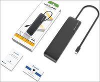 Triple Display USB C Docking Station,  12-in-1 USB C Hub, 3 Monitors Type C Adapter with 100W PD3.0 Charging,HDMI, Display Port and VGA, Ethernet-Supports for Windows/Mac and More