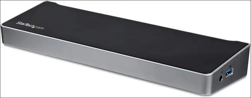 Triple Monitor USB 3.0 Docking Station, 2X 4K DisplayPort & HDMI, USB Type A Universal Laptop Dock, Windows/Mac