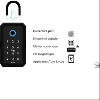 TUYA K3 Smart Keybox with Bluetooth Gateway incl