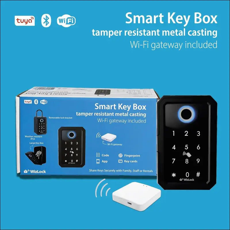 TUYA K3 Smart Keybox with Bluetooth Gateway incl