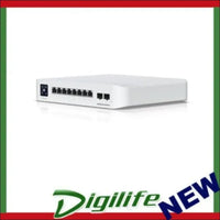 Ubiquiti UniFi Managed 8 Port Gigabit 10G, PoE++ 120W Switch USW-PRO-8-POE