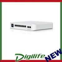 Ubiquiti UniFi Managed 8 Port Gigabit 10G, PoE++ 120W Switch USW-PRO-8-POE