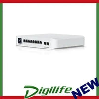 Ubiquiti UniFi Managed 8 Port Gigabit 10G, PoE++ 120W Switch USW-PRO-8-POE