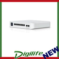 Ubiquiti UniFi Managed 8 Port Gigabit 10G, PoE++ 120W Switch USW-PRO-8-POE