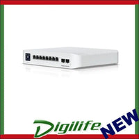 Ubiquiti UniFi Managed 8 Port Gigabit 10G, PoE++ 120W Switch USW-PRO-8-POE