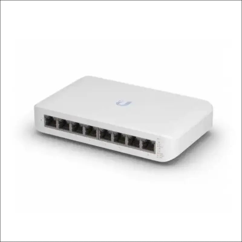 Ubiquiti UniFi Switch USW-Lite-8-POE, 4x PoE Output Ports, 52W PoE Supply, Fanle