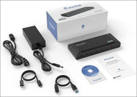 Universal USB C Laptop Docking Station Dual Monitors 5K/4K@60Hz with 65W Host Charging for Thunderbolt 4/3, USB-C Windows, Mac, Chrome, Ubuntu 20.04,22.04(2HDMI, 2DP, 6USB 3.0, 1Gbps Ethernet