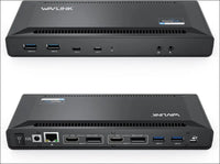 Universal USB C Laptop Docking Station Dual Monitors 5K/4K@60Hz with 65W Host Charging for Thunderbolt 4/3, USB-C Windows, Mac, Chrome, Ubuntu 20.04,22.04(2HDMI, 2DP, 6USB 3.0, 1Gbps Ethernet