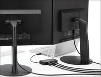 USB 3.0 Mini Dock - Dual Monitor USB-A Docking Station with DisplayPort 4K 60Hz Video & Gigabit Ethernet - 1ft (30cm) Cable - Portable USB 3.1 Gen 1 Type-A Laptop Adapter (USBA2DPGB)
