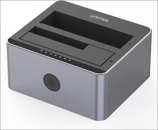 USB 3.0 to SATA III Dual Bay HDD/SSD Docking Station with UASP & Offline Clone, Aluminum, 12V3A Power Adaptor, Transfer Rates up to 5 Gbps, LED