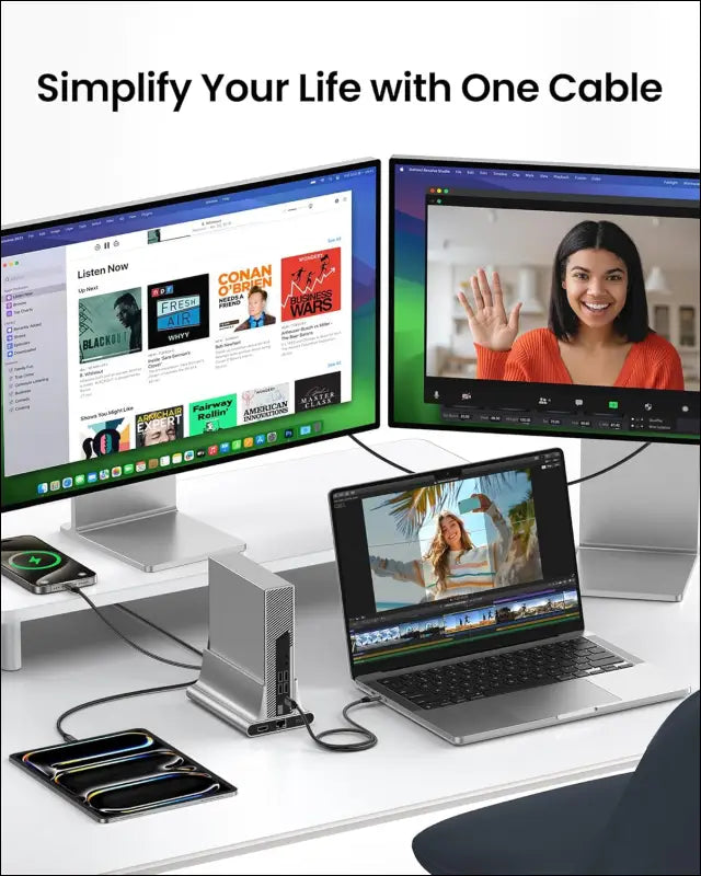 USB 4 Cable for Long Thunderbolt 4 Cable 5M/16.5FT, 20Gbps Data Transfer, 240W Charging, Supports 5K@60Hz, 4K, USB C Thunderbolt 3 Cable, Compatible for Macbook, Iphone 15, Docking,Vr Headset