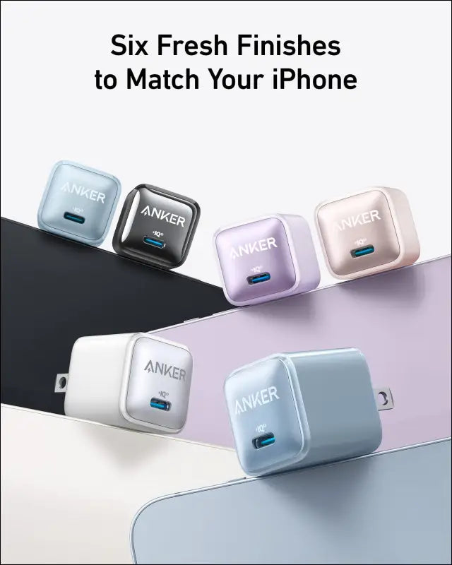USB C Charger Block 20W Anker 511 Charger (Nano Pro) PIQ 3.0 Compact Fast Charger for iPhone 16/16 Plus/16 Pro/16 Pro
