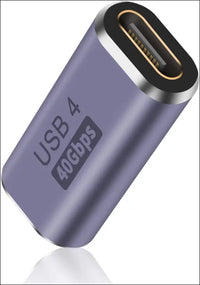 USB C Coupler 40Gbps,Usb C Female to Female Adapter Supports 8K@60Hz and 100W Fast Charging,Compatible with Thunderbolt 3/4 and with USB Type C Interface Devices (USB C Female to Female)