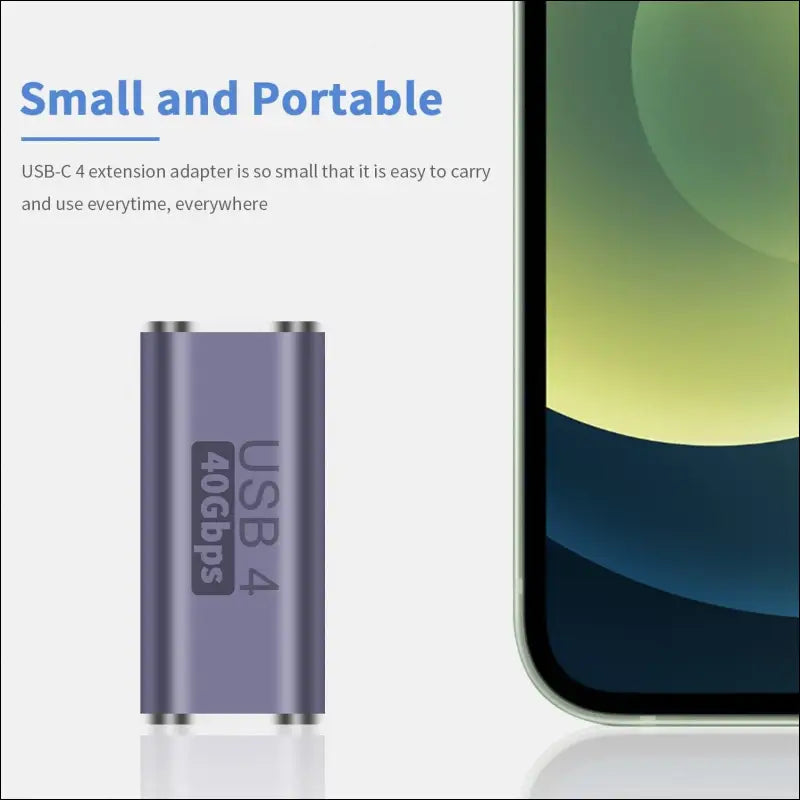 USB C Coupler 40Gbps,Usb C Female to Female Adapter Supports 8K@60Hz and 100W Fast Charging,Compatible with Thunderbolt 3/4 and with USB Type C Interface Devices (USB C Female to Female)