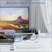 USB C Docking Station 3 Monitors, 13 in 1 USB C Hub with 10Gbps M.2 PCIe/SATA SSD Enclosure, Expands MacBook/Mac Mini (M4/M3/M2/M1), 4K@60Hz HDMI/DP, 100W PD, USB C/USB A, SD/TF, Gigabit RJ45