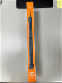 USB C Dual 4K 60Hz Display Docking Station 12-in-1, Built-in M.2 NVMe SSD Enclosure, HDMI, DisplayPort, 10Gbps USB-A, Card Reader, PD 100W, for 2021 MacBook Pro, Windows Laptop (JCD552)