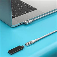 USB C Extension Cable 1M  10Gbps Type C 3.2 Gen 2 Male to Female Extended Adapter PD Fast Charging Thunderbolt 3 USB-C Extender Compatible for Psvr2/Mac-Book/Ipad Air/Pixel/Switch 3Ft Grey