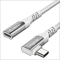 USB C Extension Cable 1M  10Gbps Type C 3.2 Gen 2 Male to Female Extended Adapter PD Fast Charging Thunderbolt 3 USB-C Extender Compatible for Psvr2/Mac-Book/Ipad Air/Pixel/Switch 3Ft Grey